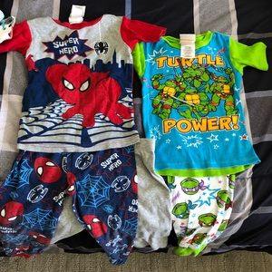 5t boys summer pj bundle